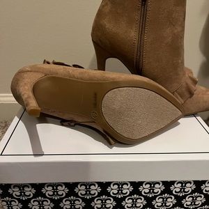 Booties, never worn
